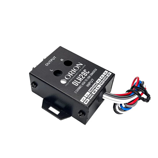 ORION 2 Channel High to Low Built-In 12V Remote Level Converter