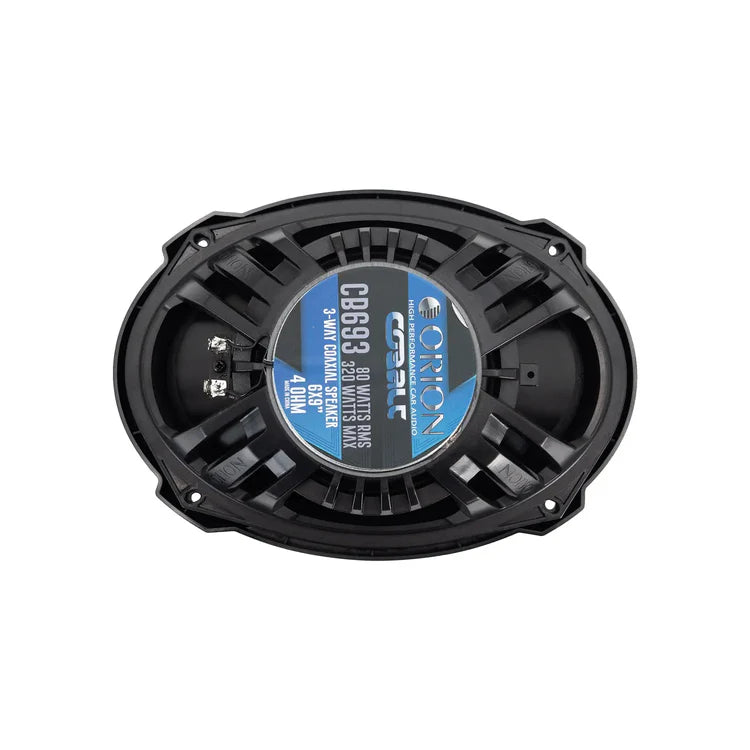 CB693 6x9" 3-Way Coaxial Speakers 80 Watts RMS | 320 Watts MAX