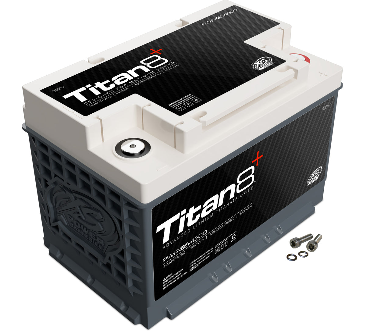 XS Power Titan 8 PWR-S5-4800 Car Audio Battery Lithium