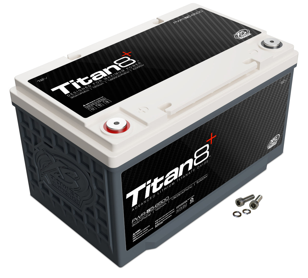 XS Power TITAN8 PWR-S5 6500 12V Lithium Car Audio Battery