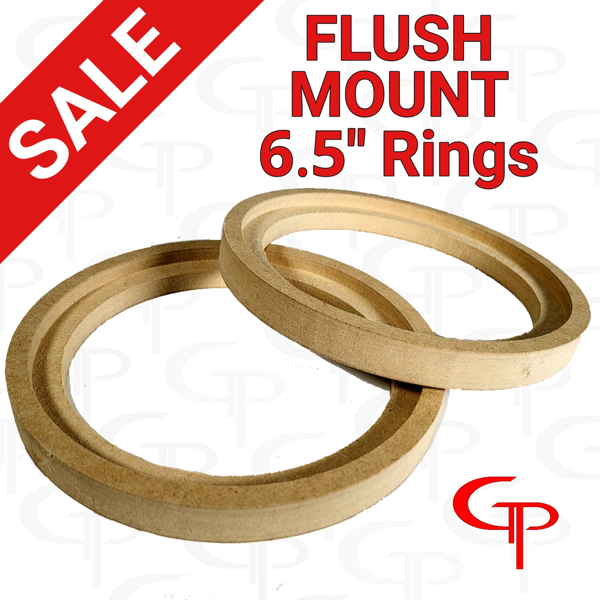 GP 6.5" Flush Mount Speaker Rings