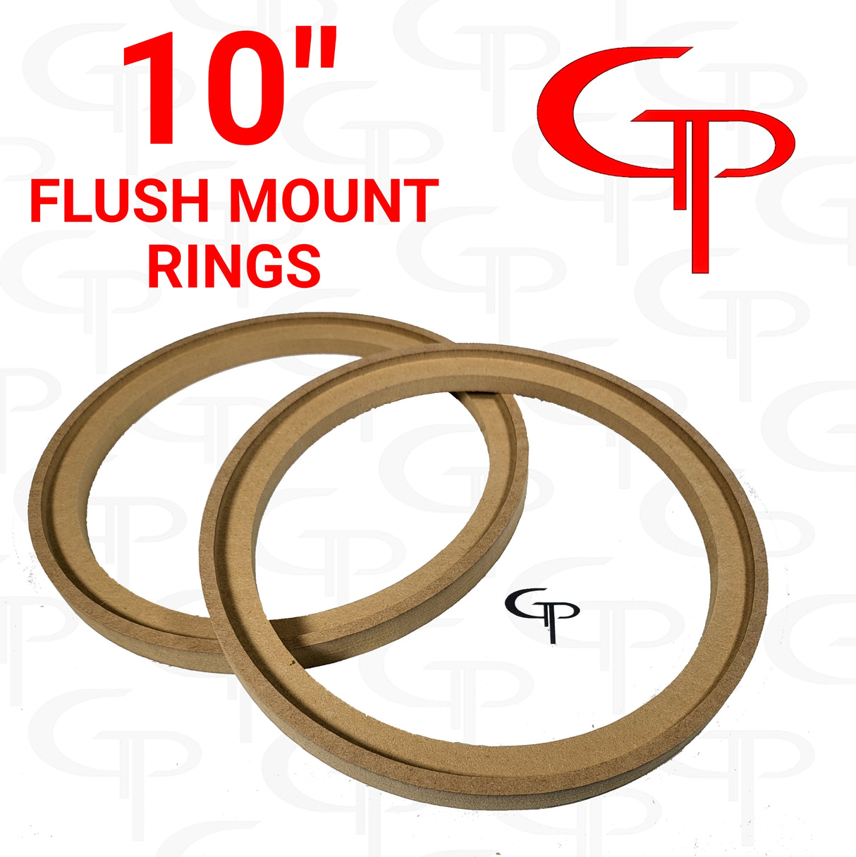 10" Flush Mount Speaker Rings Pair