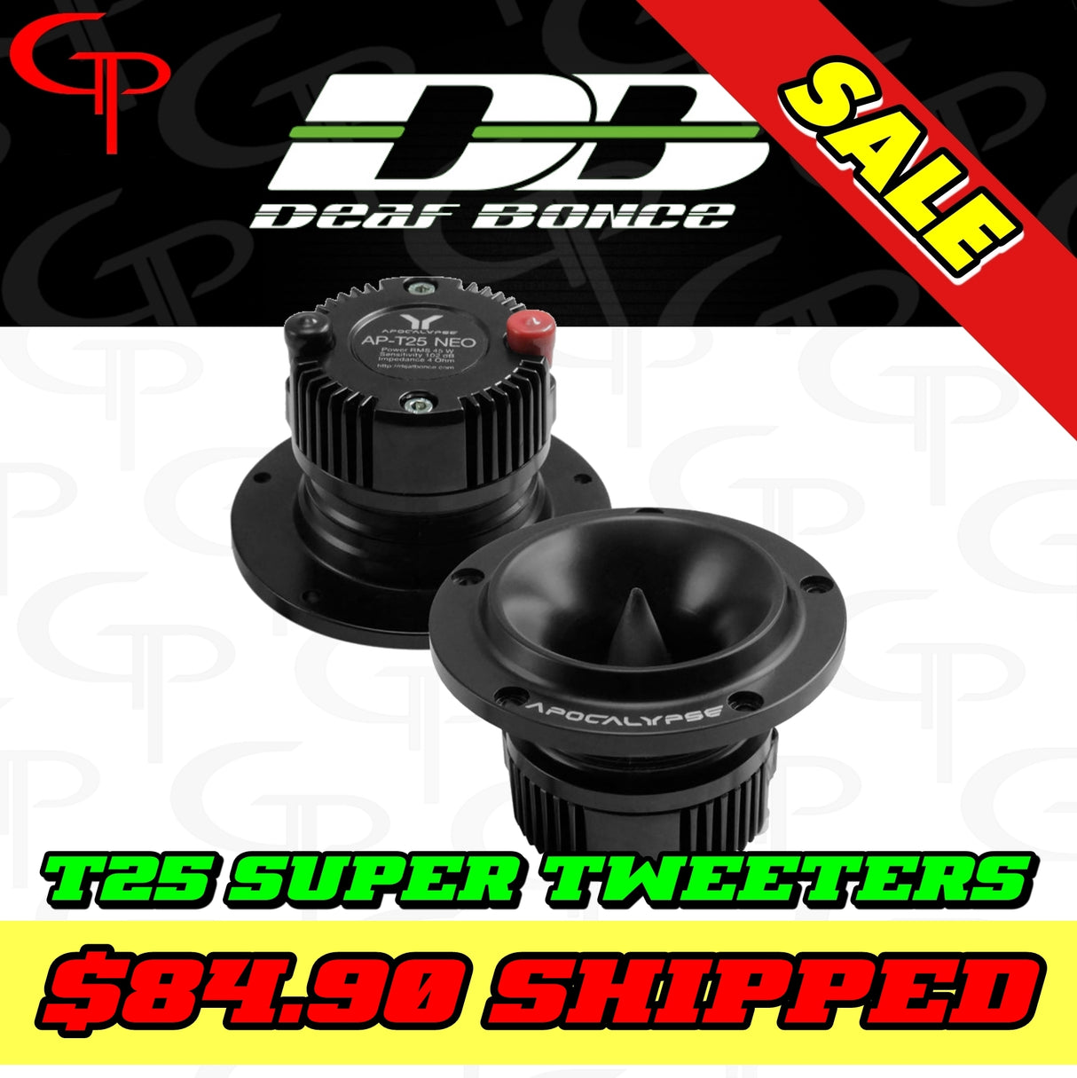 Deaf Bonce AP T25 NEO Super Tweeters (pair)