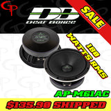 Deaf Bonce Apocalypse AP-M61AC | 6.5" Mid-Range Speakers (Pair)