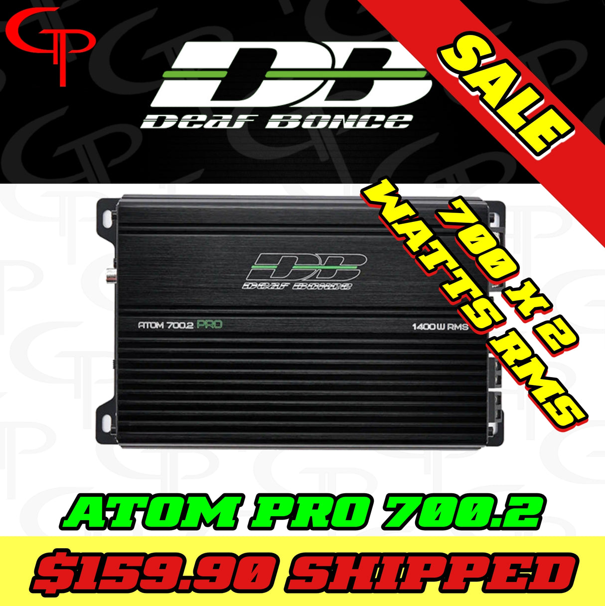 Apocalypse ATOM-700.2 PRO | 700 Watt 2-channel amplifier