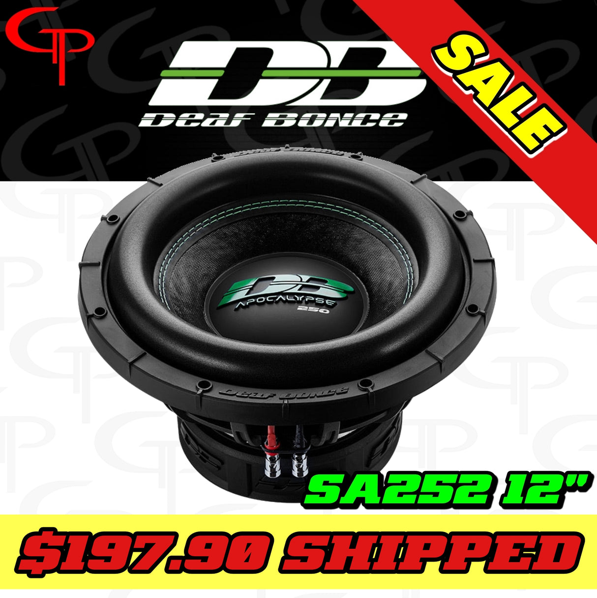 Deaf Bonce Apocalypse DB-SA252 D1/D2 12" Subwoofer