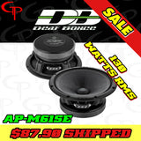 Deaf Bonce Apocalypse AP-M61SE | 6.5" Mid-Range Speakers (Pair)