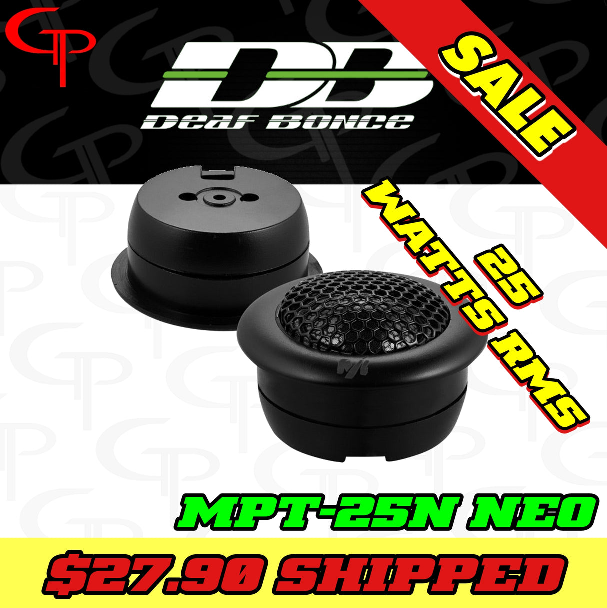 Deaf Bonce Machete MPT-17N Tweeters (Pair)