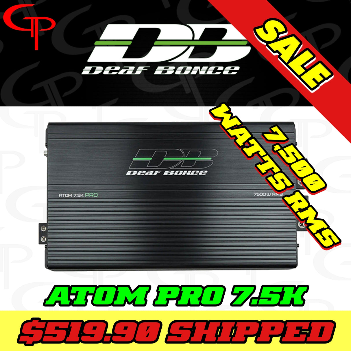 Deaf Bonce Apocalypse ATOM 7.5K PRO | 7500 Watt Power Amplifier