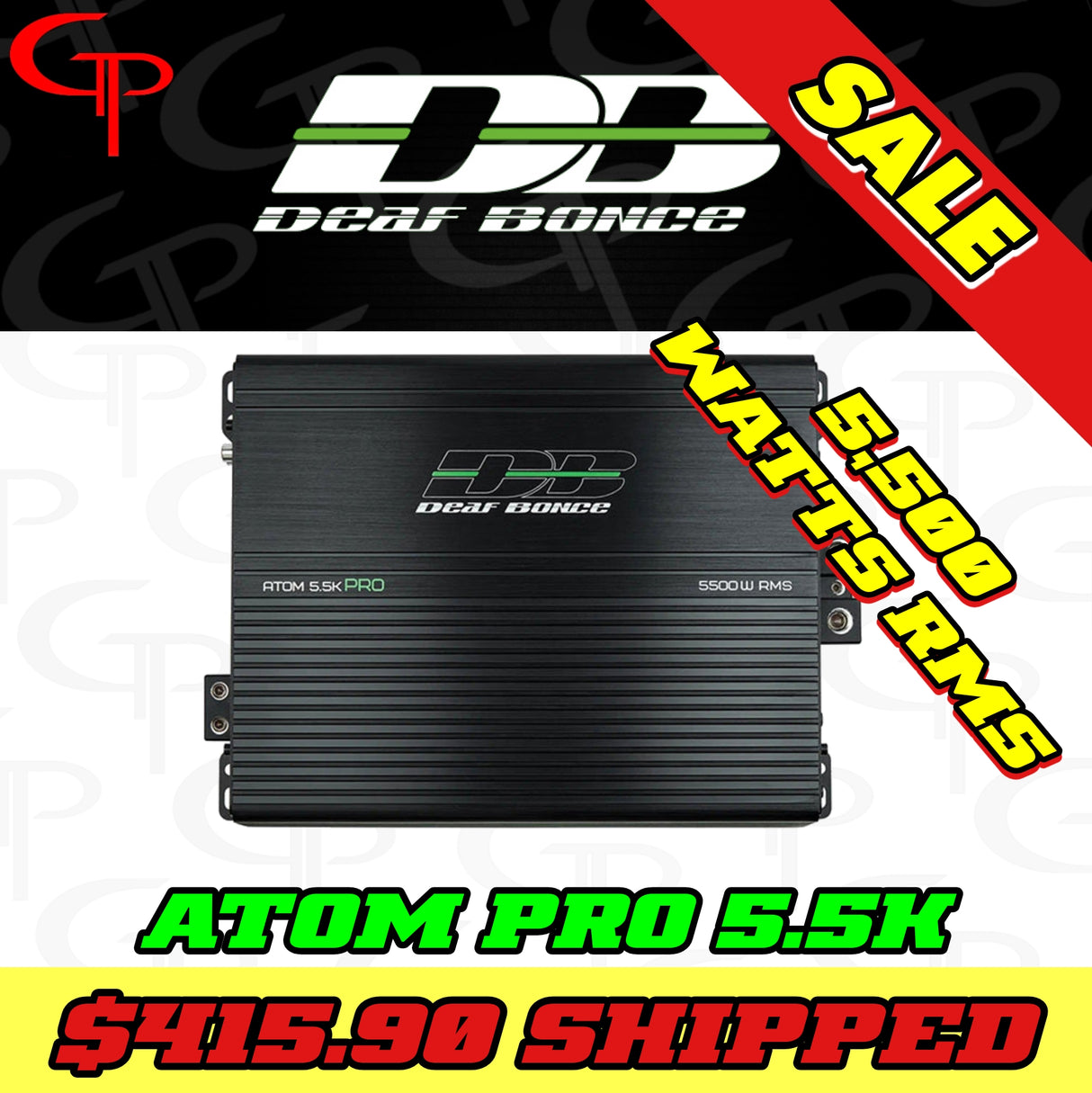 Deaf Bonce Apocalypse ATOM 5.5K PRO | 5500 Watt Power Amplifier