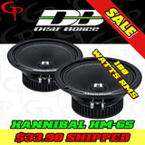 Deaf Bonce Hannibal HM-6S | 6.5" Mid-Range Speakers (Pair)