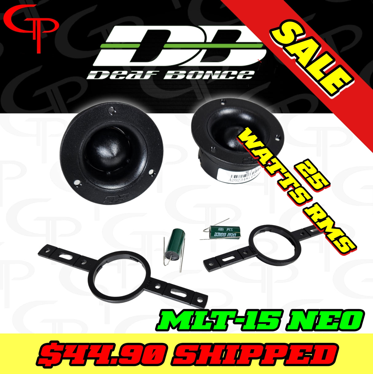 Deaf Bonce Machete MLT 15 Tweeters  (pair)