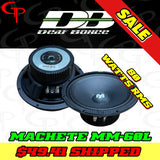 Deaf Bonce Machete MM-60L  6.5" Mid-Range Speakers (Pair)