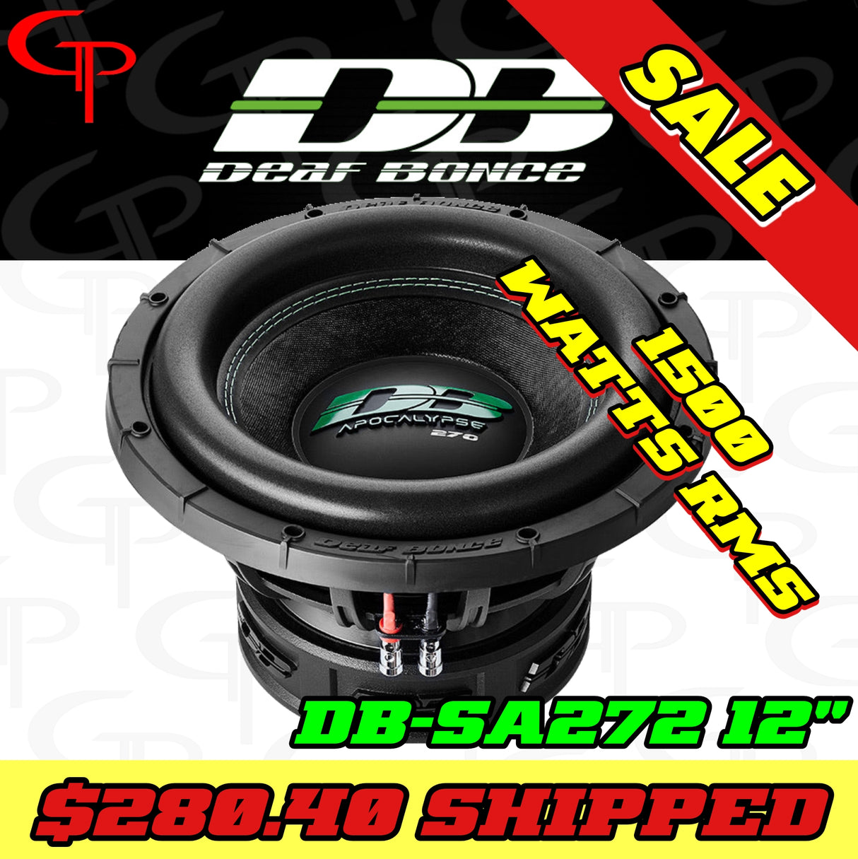 Deaf Bonce Apocalypse DB-SA272 D1/D2 12" Subwoofer