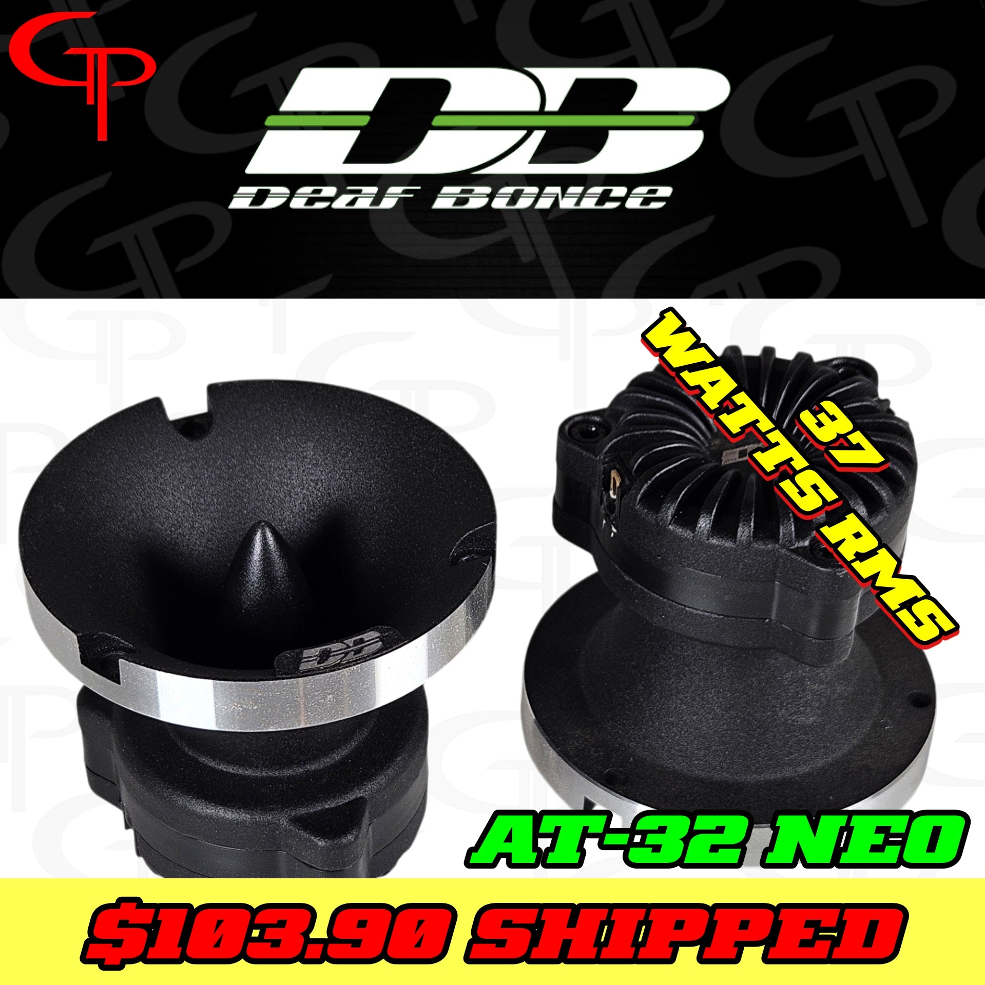 Deaf Bonce Apocalypse AT-32 Sport Tweeters (Pair) – GP Car Audio