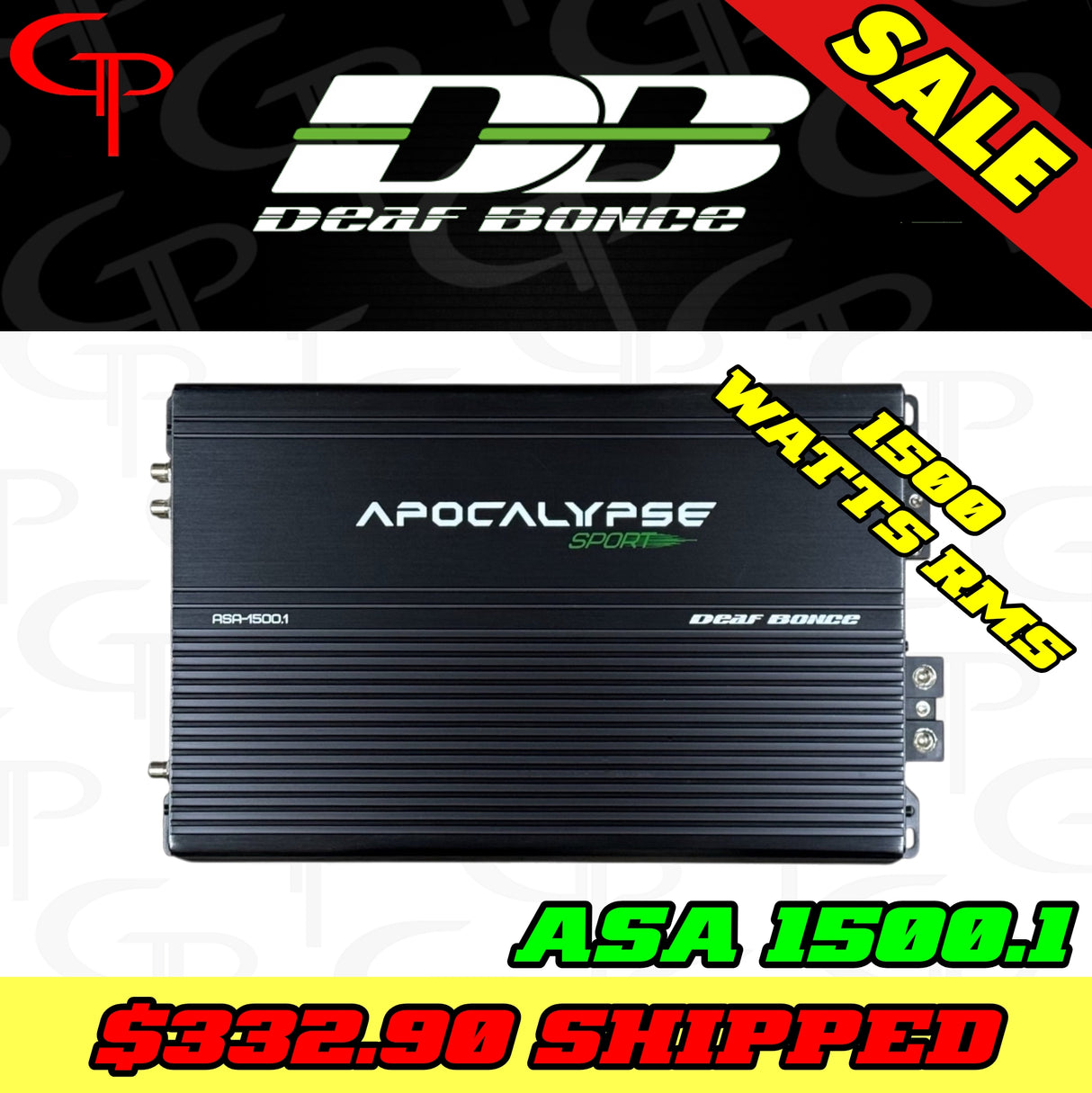 Apocalypse ASA-1500.1 | 1500 Watt Power Amplifier