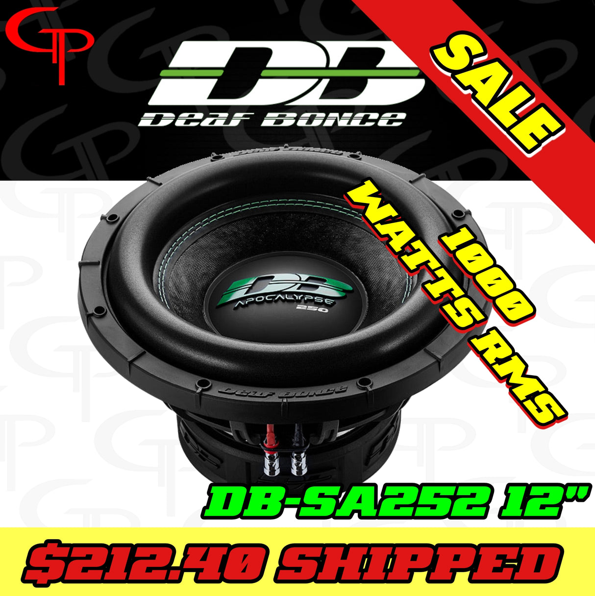 Deaf Bonce Apocalypse DB-SA252 D1/D2 12" Subwoofer