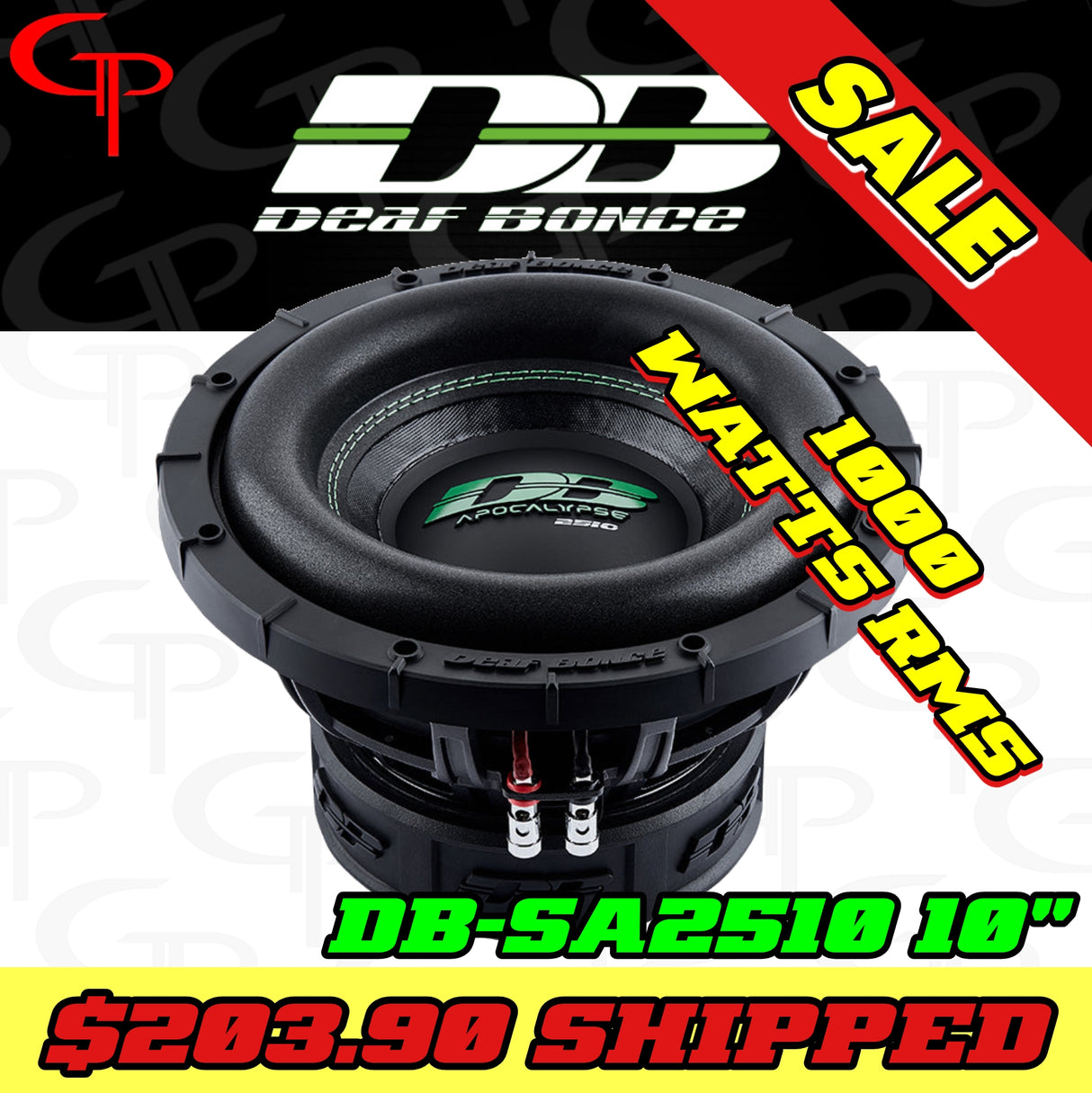Deaf Bonce Apocalypse DB-SA2510 D1/D2 | 10" Subwoofer