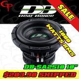 Deaf Bonce Apocalypse DB-SA2510 D1/D2 | 10" Subwoofer