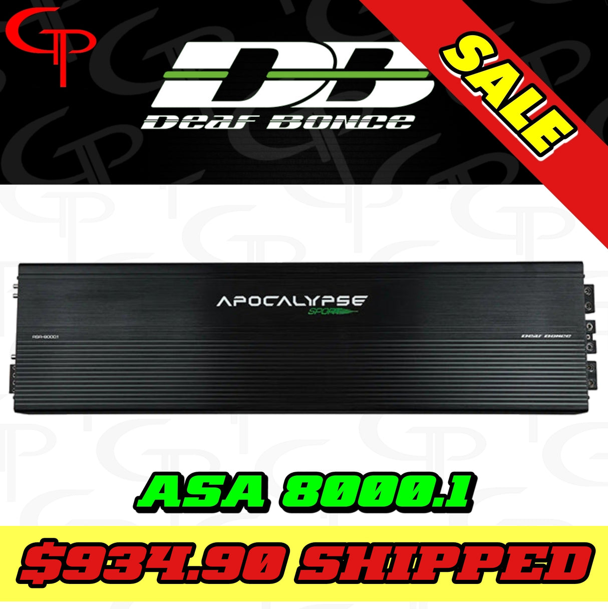 Apocalypse ASA-8000.1 | 8000 Watt Power Amplifier