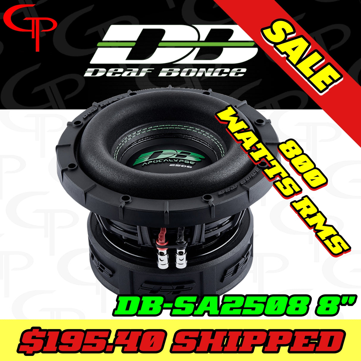 Deaf Bonce Apocalypse DB-SA2508 D1/D2 8" Subwoofer