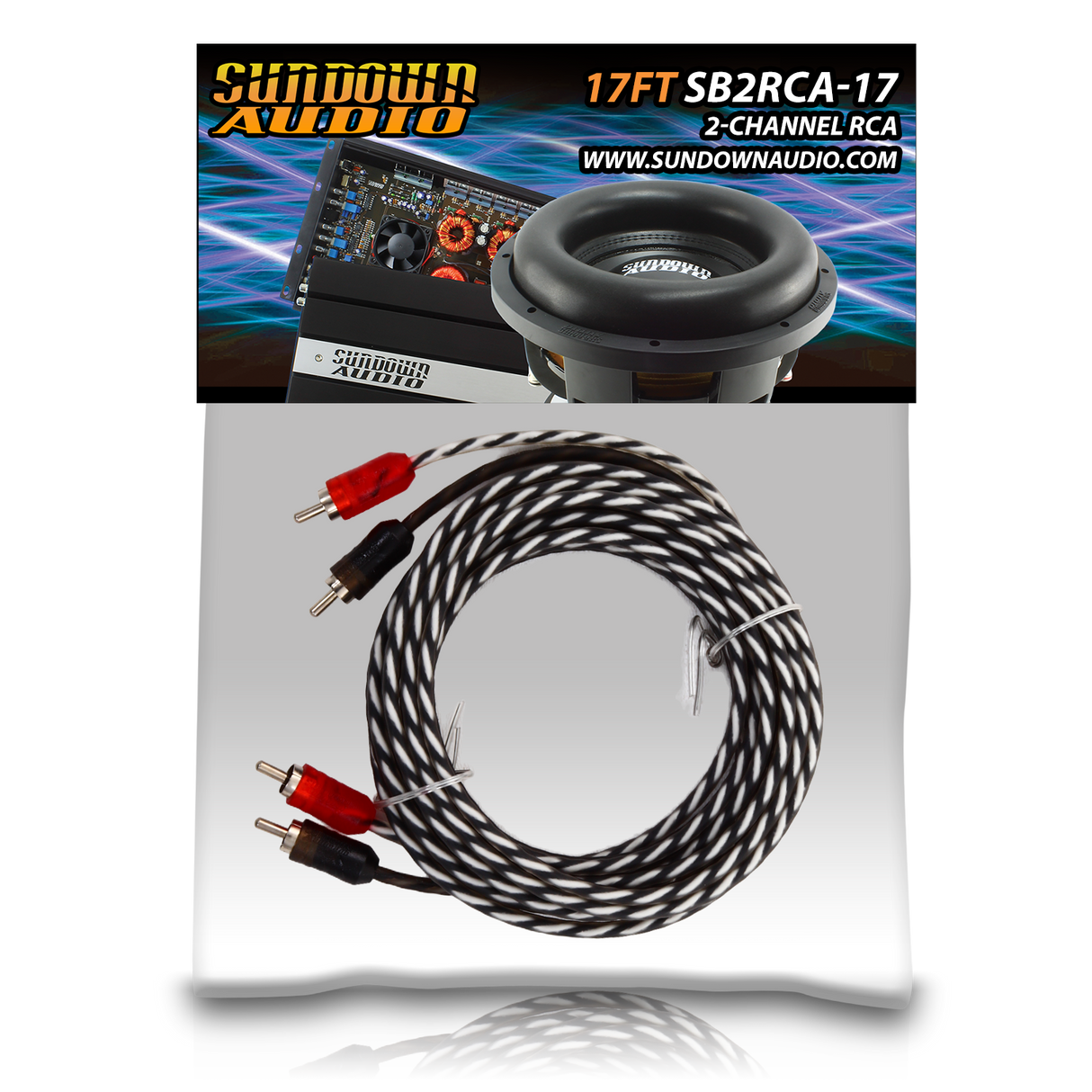 SB2-17 RCA - 2 Channel - 17 Ft Standard