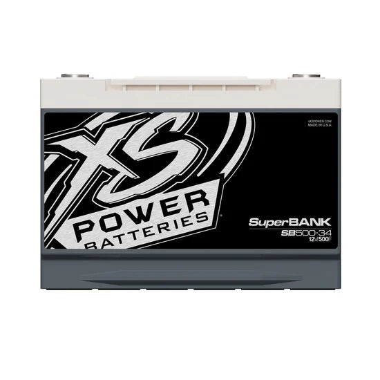 XS Power Superbank SB500-34 Group 34 500 Farrad – GP Car Audio