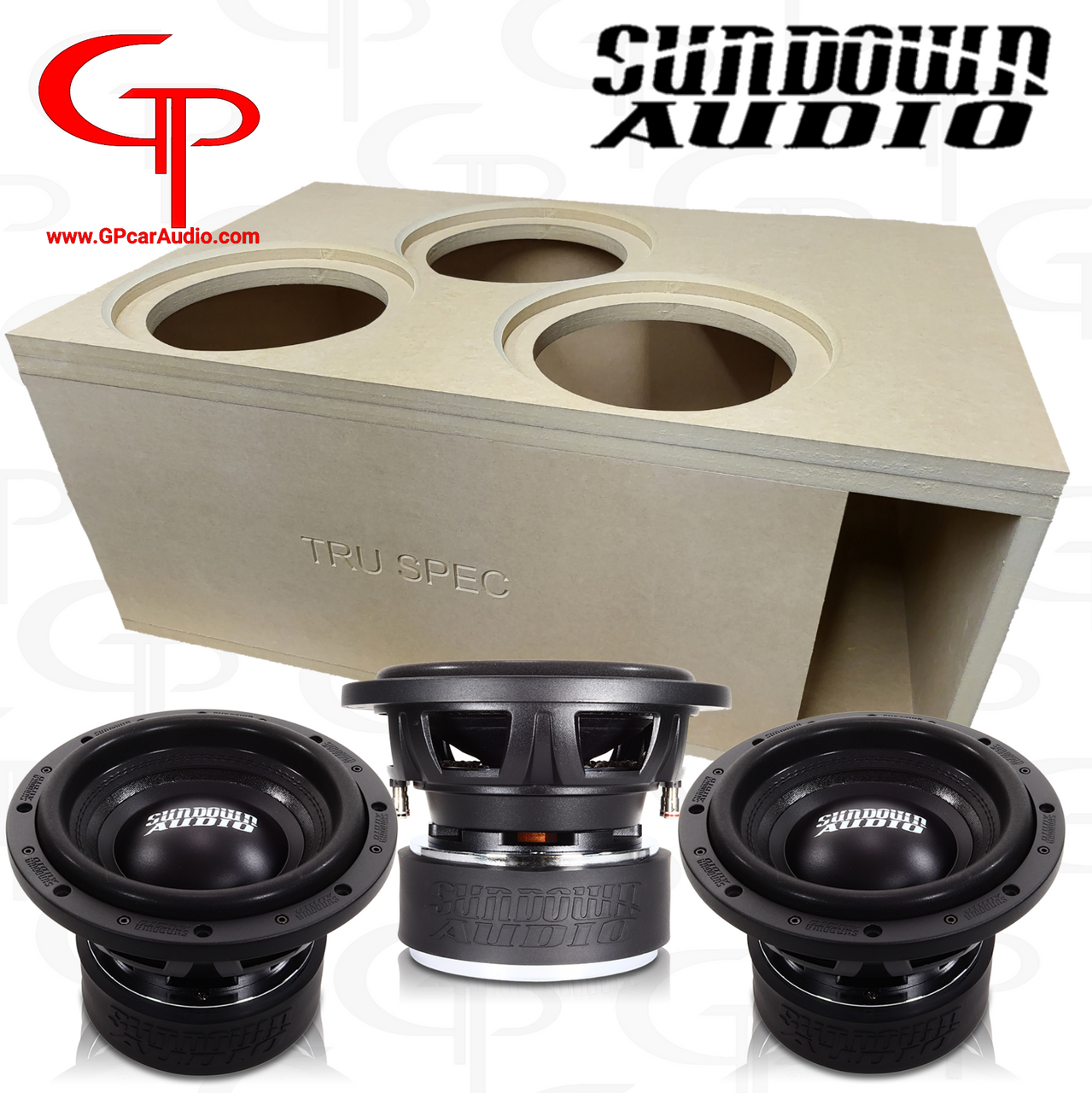 LOADED TRU SPEC Prefab Triple 10" Subwoofer Enclosure Sundown SA v.2 10"