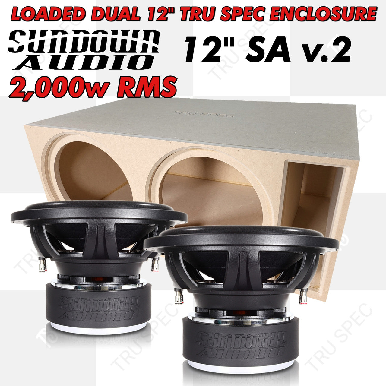 LOADED TRU SPEC Prefab 2x 12