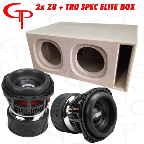 Tru Spec Vented Prefab Dual 8 Subwoofer Enclosure – B2 Audio USA Tru Spec Vented Prefab Dual 8 Subwoofer Enclosure – B2 Audio USA