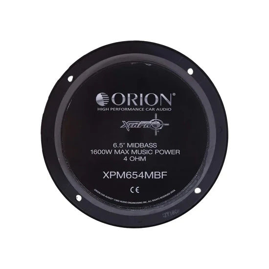 ORION XTR 6.5" MIDBASS SPEAKERS 400W RMS XPM654MBF