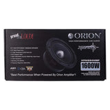 ORION XTR 6.5" MIDBASS SPEAKERS 400W RMS XPM654MBF