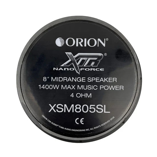 ORION XTR 8" MIRANGE SLIM ULTRA EFFICIENT SPEAKERS 350 WATTS RMS