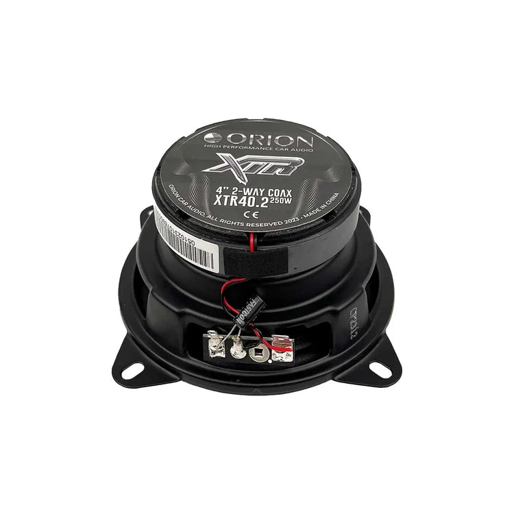 ORION XTR40.2 4" 2-Way Coaxial Speakers 65 Watts RMS | 250 Watts MAX