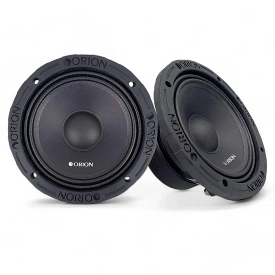 ORION XTR 6.5" HIGH EFFICIENCY MIDRANGE SPEAKERS 350 WATS RMS DUSTCAP