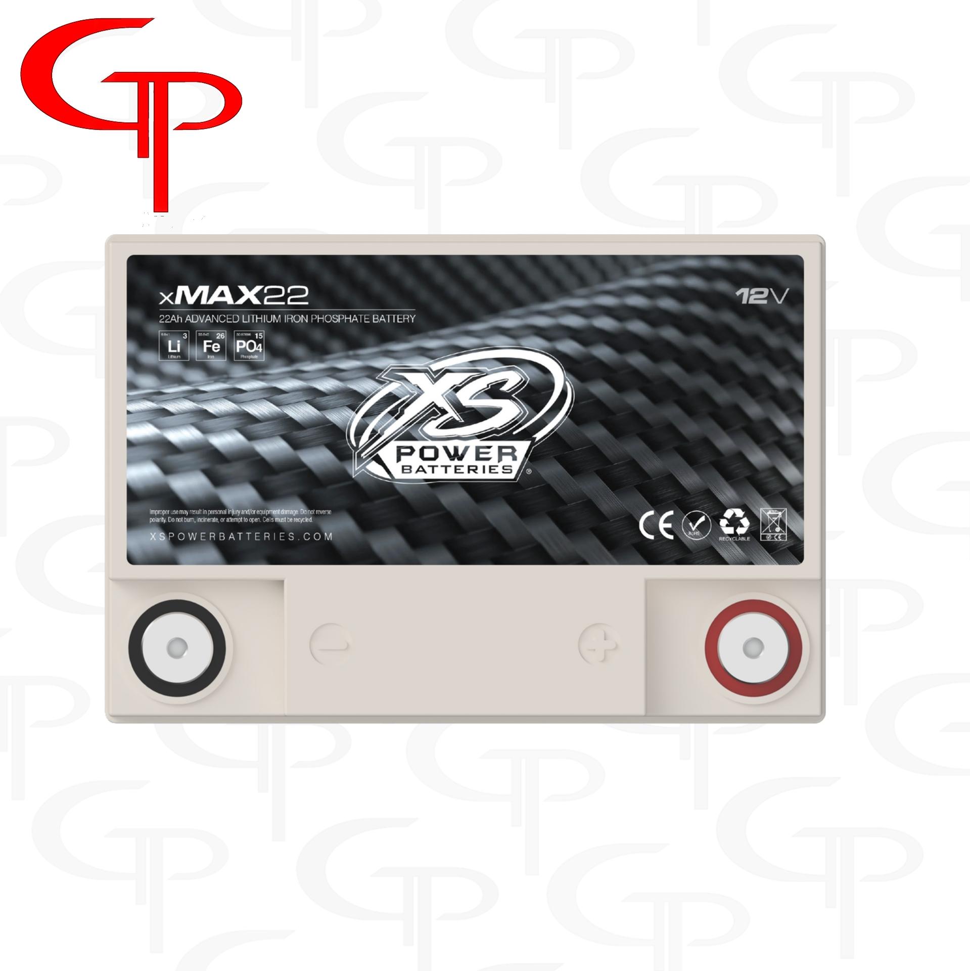 STORM X-CELL プラグ済み　15P XS Power XMAX 22 Lithium Battery 22AH – GP Car Audio