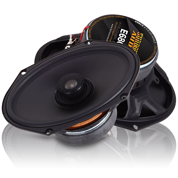 Sundown Audio E-68CX 6" x 8" Coaxial Speakers Pair (