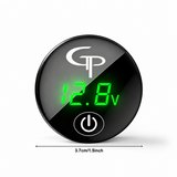 GP Car Audio Digital Volt Gauge (12V/24V)