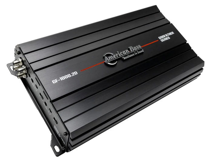 AMERICAN BASS GODFATHER 1000.2D 2 CHANNEL FULL RANGE AMPLIFIER