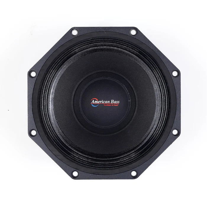 AMERICAN BASS PRO CAST 8" MIDBASS SPEAKER 250 WATTS RMS