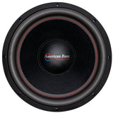 AMERICAN BASS HD 15" SUBWOOFER 2000 WATTS RMS