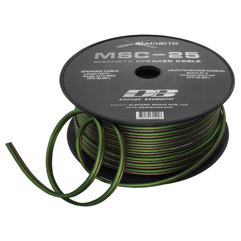 By The Foot Deaf Bonce 14 AWG OFC Speaker cable – GP Car Audio