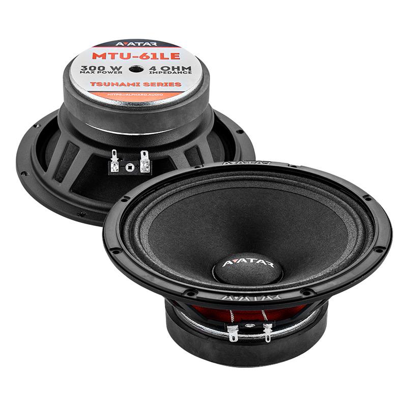 Avatar MTU-61LE 6.5" Pro Audio Speakers (Pair)