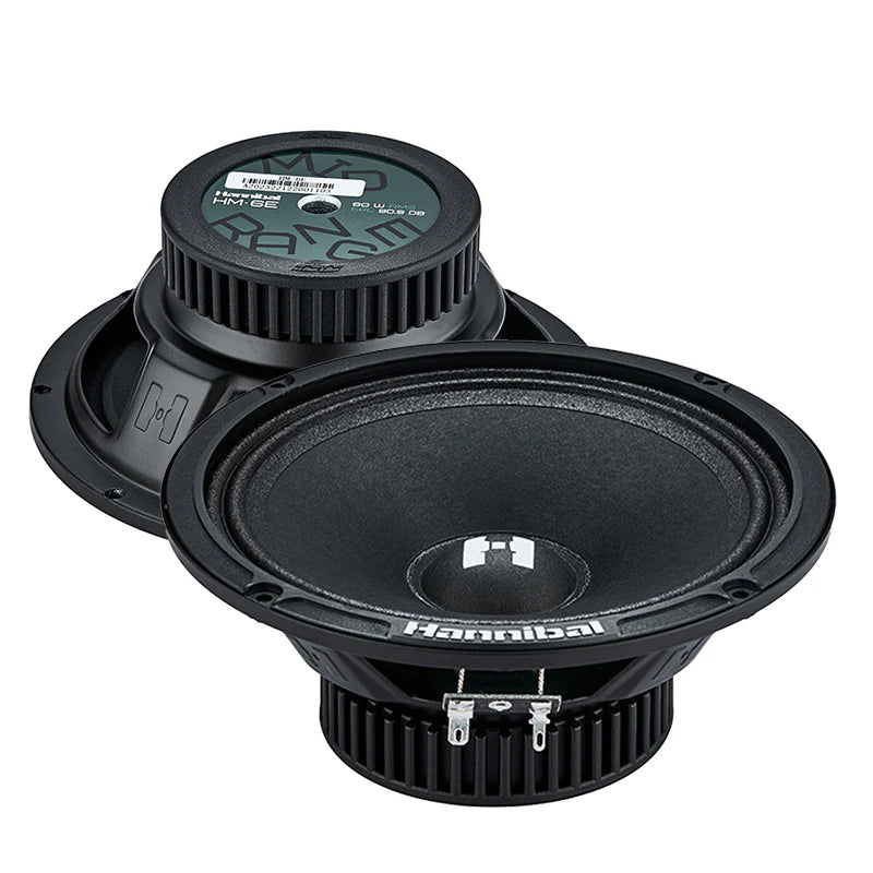 Deaf Bonce Hannibal HM-6E | 6.5" Mid-Range Speakers (Pair)