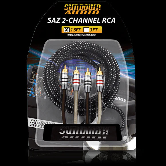 SAZ2-1.5FT SAZ 2-Channel RCA Interconnects