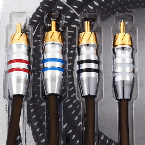 SAZ 4 12FT SAZ 4 Channel RCA Interconnects