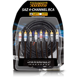 SAZ 4 12FT SAZ 4 Channel RCA Interconnects