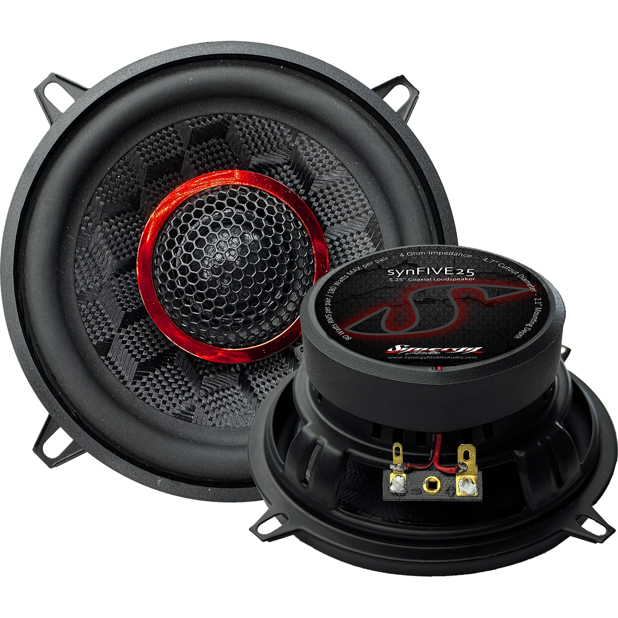 Synergy SYN Series synFIVE25 5.25" Coaxial Speaker (pair)