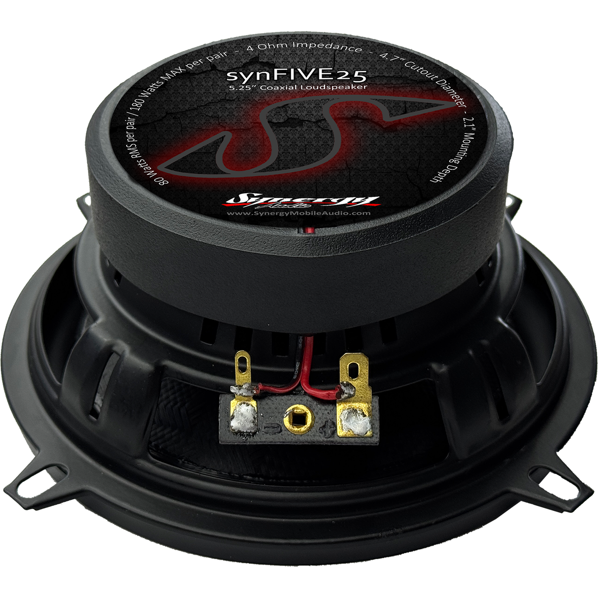 Synergy SYN Series synFIVE25 5.25" Coaxial Speaker (pair)