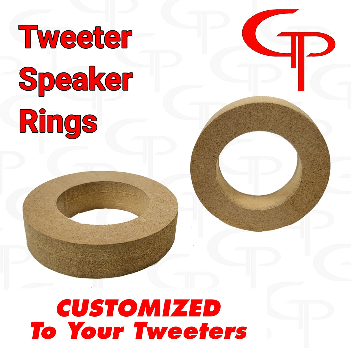 Customized GP Tweeter Door Pod Baffle (Pair)